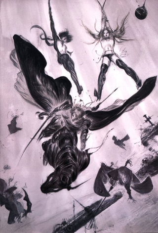 Illustration for article titled When A Final Fantasy Artist (And Neil Gaiman) Did Sci-Fi David Bowie